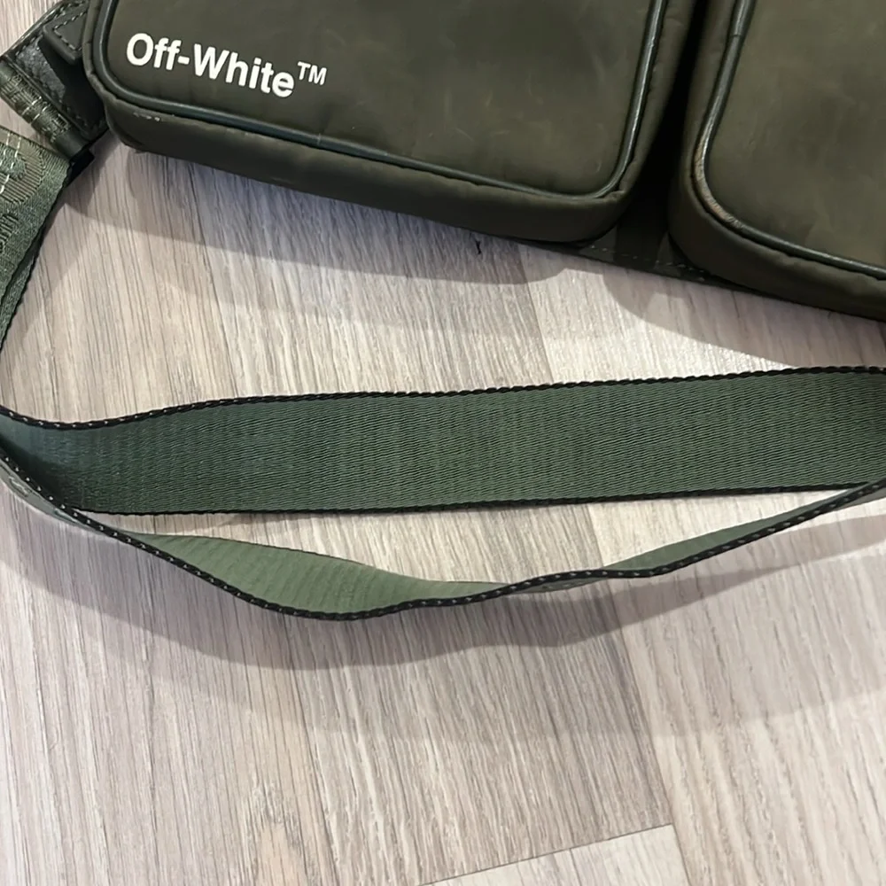 Rare Off-White multi compartment crossbody bag